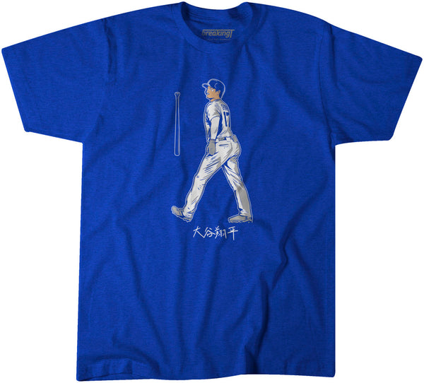 Shohei Ohtani Bat Flip Shirt, Los Angeles - MLBPA Licensed - BreakingT