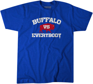 Buffalo vs. Everybody T-Shirt | Buffalo Pro Football