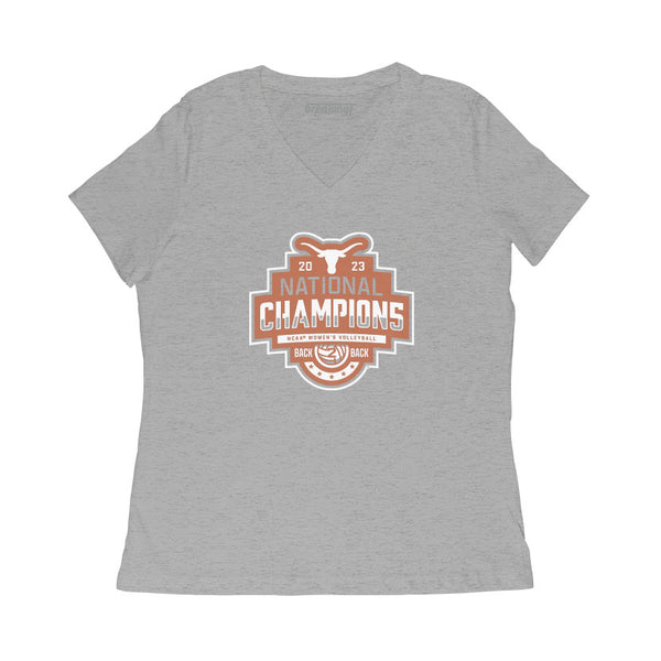 Texas Volleyball: 2023 National Champions Logo Adult T-Shirt