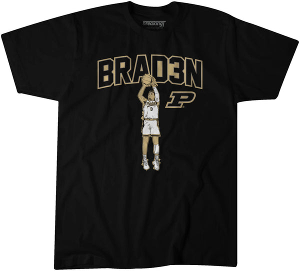 Purdue Basketball: Braden Smith BRAD3N Adult T-Shirt