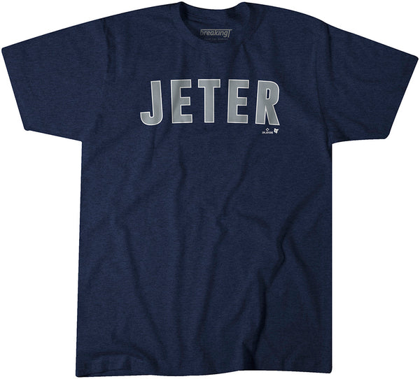 Jeter Shirt + Hoodie, New York Baseball - MLBPA Licensed - BreakingT