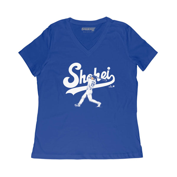 Shohei Ohtani: Slugger Swing Shirt, LA - MLBPA Licensed - BreakingT