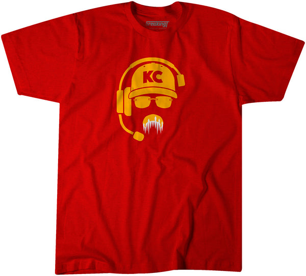 Kansas City Icicle Stache T-Shirt | Kansas City Pro Football