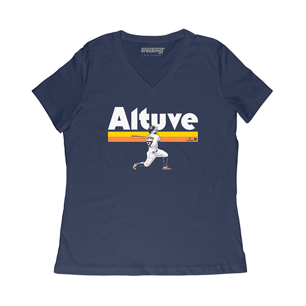 José Altuve: Slugger Swing Shirt - MLBPA Licensed - BreakingT