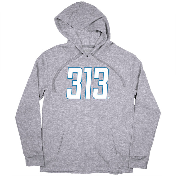 Detroit Football: 313 T-Shirt | Baltimore Pro Football