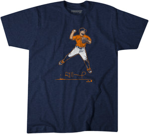 José Altuve: Superstar Pose Shirt - MLBPA Licensed - BreakingT