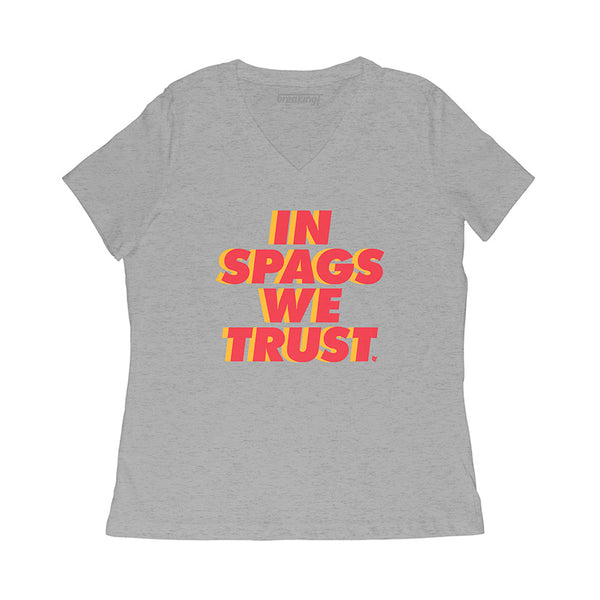 Kansas City: In Spags We Trust T-Shirt | Kansas City Pro Football