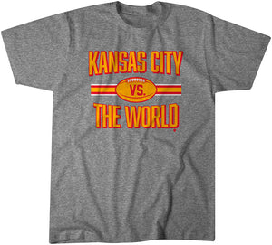 Kansas City vs. the World T-Shirt | Kansas City Pro Football