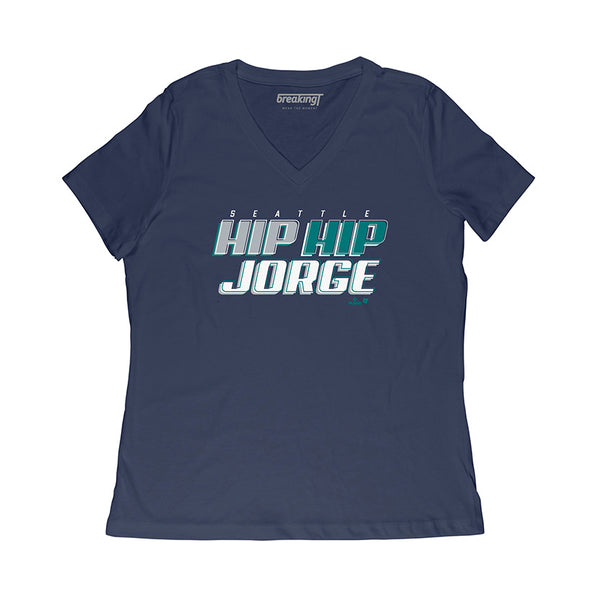 Hip Hip Jorge Polanco Shirt, Seattle - MLBPA Licensed - BreakingT