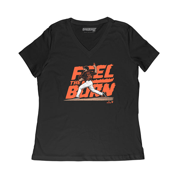 Corbin Burnes: Feel the Burn Shirt, Baltimore - MLBPA - BreakingT