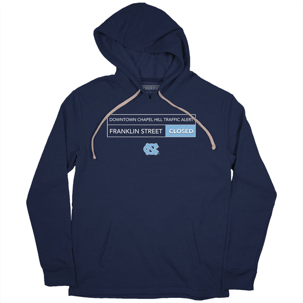 UNC Basketball: Franklin Street Closed Adult T-Shirt