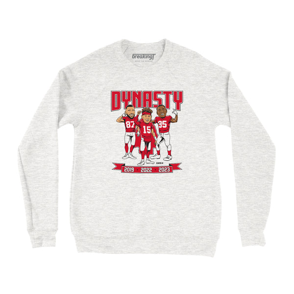 Kansas City: 2023 World Champs Dynasty Caricatures Crewneck