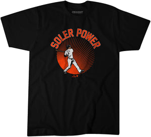 Jorge Soler Power Shirt, San Francisco - MLBPA Licensed - BreakingT