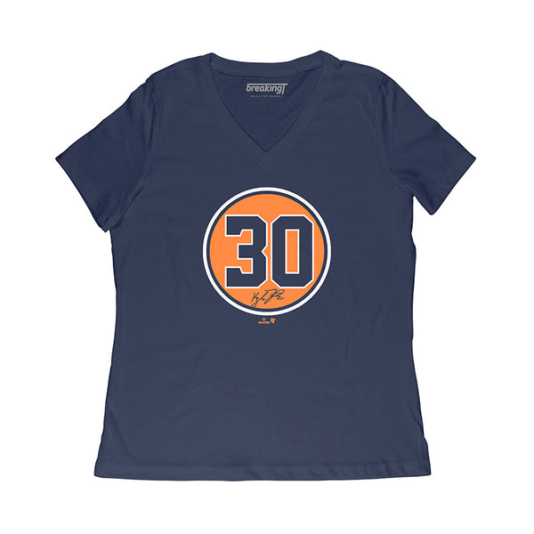 Kyle Tucker: Number Circle Shirt - MLBPA Licensed - BreakingT