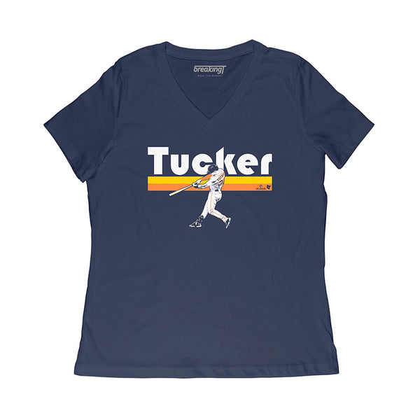 Kyle Tucker: Slugger Swing Shirt - MLBPA Licensed - BreakingT