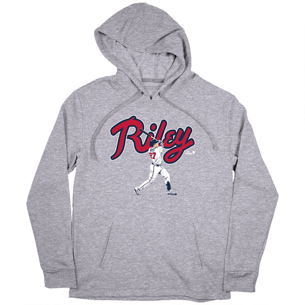 Austin Riley: Slugger Swing Shirt - MLBPA Licensed - BreakingT