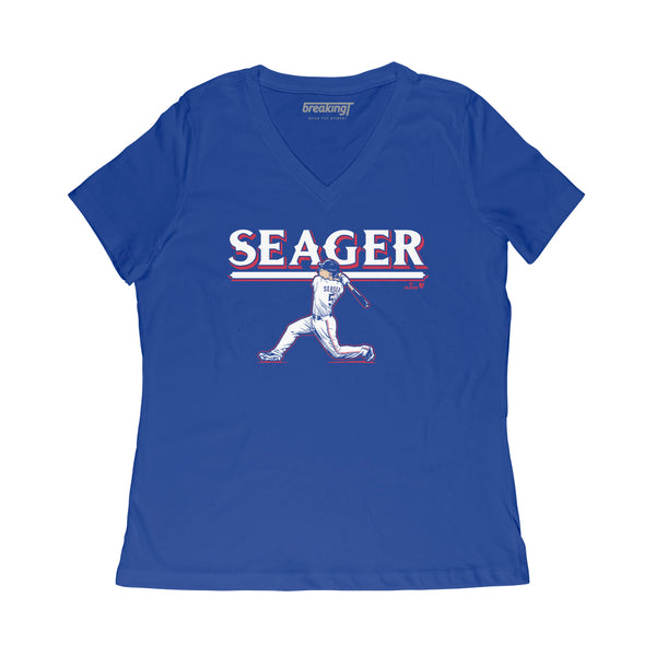 Corey Seager: Slugger Swing - Texas - MLBPA Licensed - BreakingT