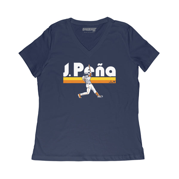 Jeremy Peña: Slugger Swing Shirt - MLBPA Licensed - BreakingT