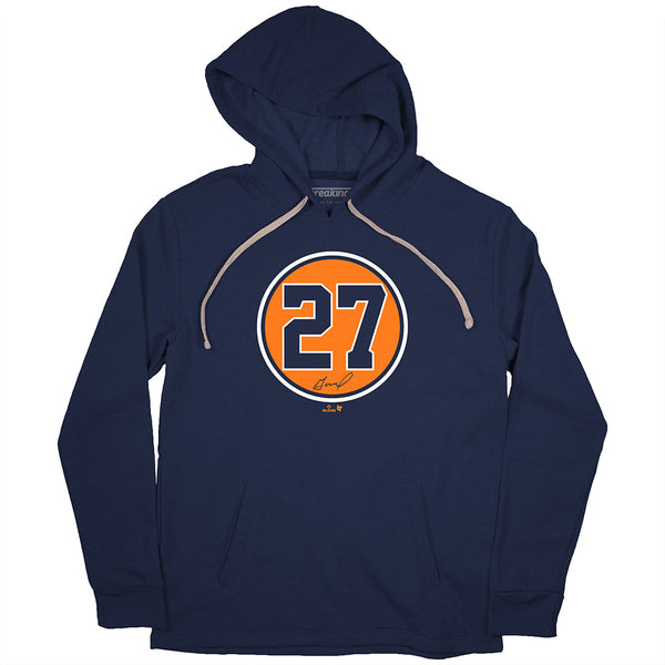 José Altuve: Number Circle Shirt - MLBPA Licensed - BreakingT