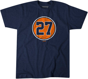 José Altuve: Number Circle Shirt - MLBPA Licensed - BreakingT