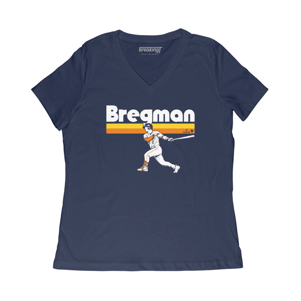 Alex Bregman: Slugger Swing Shirt - MLBPA Licensed - BreakingT