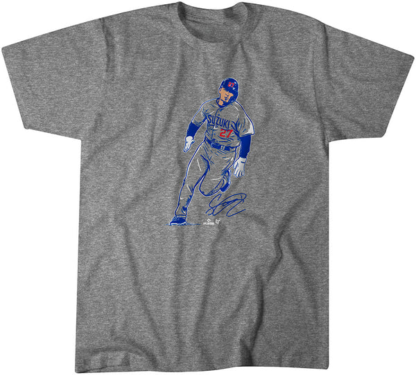 Seiya Suzuki Superstar Pose Shirt, Chicago - MLBPA - BreakingT