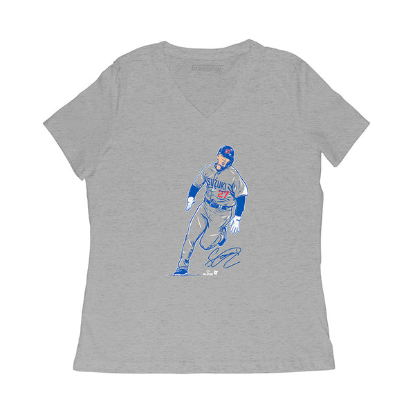 Seiya Suzuki Superstar Pose Shirt, Chicago - MLBPA - BreakingT