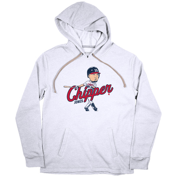 Chipper Jones: Caricature Shirt, Atlanta - MLBPAA Licensed - BreakingT