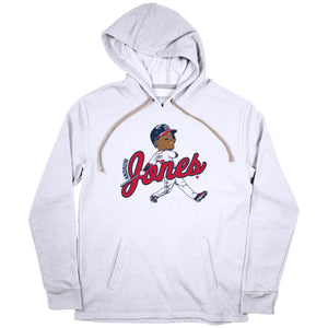 Andruw Jones: Caricature Shirt, Atlanta - MLBPAA Licensed - BreakingT