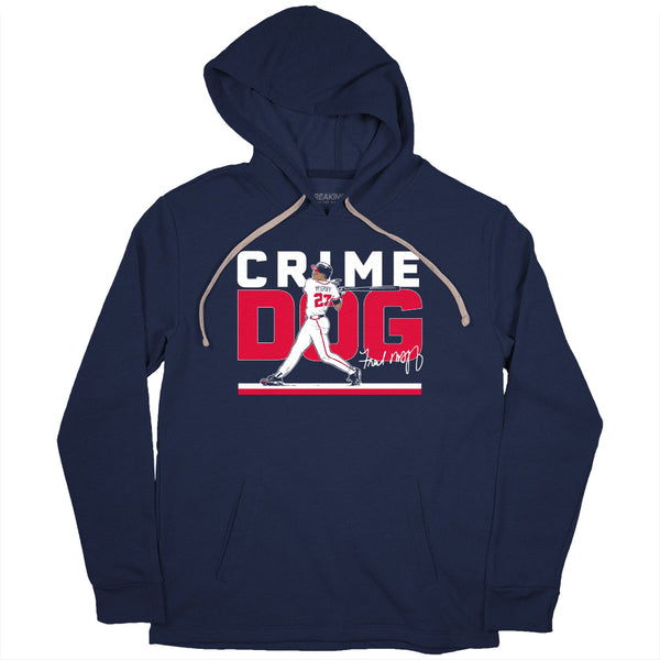 Fred McGriff Crime Dog Shirt, Atlanta - MLBPAA Licensed - BreakingT