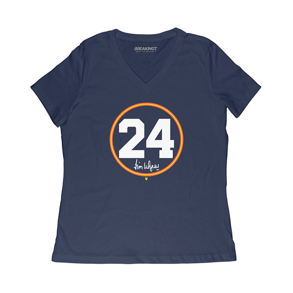 Jimmy Wynn: Number Circle Shirt, Houston - MLBPAA Licensed - BreakingT