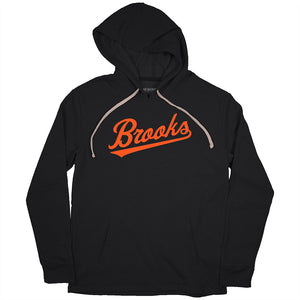 Brooks Robinson: Team Name Text Shirt, Baltimore - MLBPAA - BreakingT