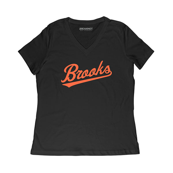 Brooks Robinson: Team Name Text Shirt, Baltimore - MLBPAA - BreakingT