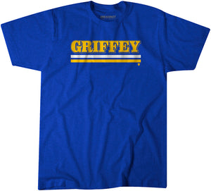 Ken Griffey Sr: Team Name Text Shirt, Seattle - MLBPAA - BreakingT