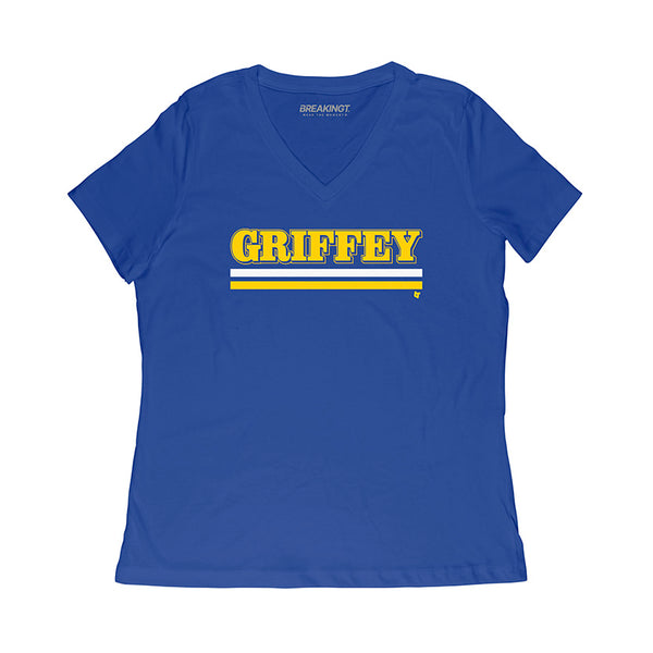 Ken Griffey Sr: Team Name Text Shirt, Seattle - MLBPAA - BreakingT