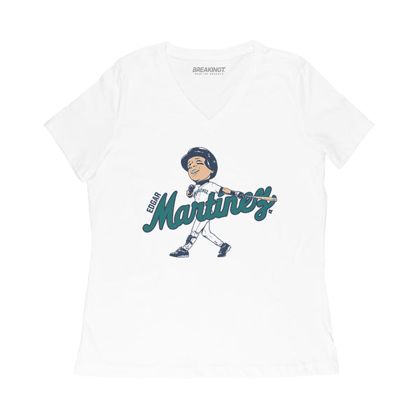 Edgar Martinez Caricature Shirt, Seattle - MLBPAA Licensed - BreakingT