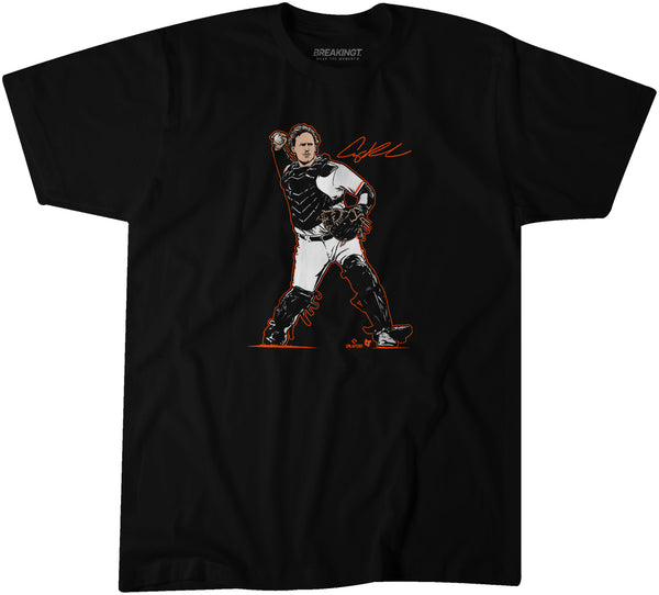 Adley Rutschman: Superstar Pose Shirt - MLBPA Licensed - BreakingT