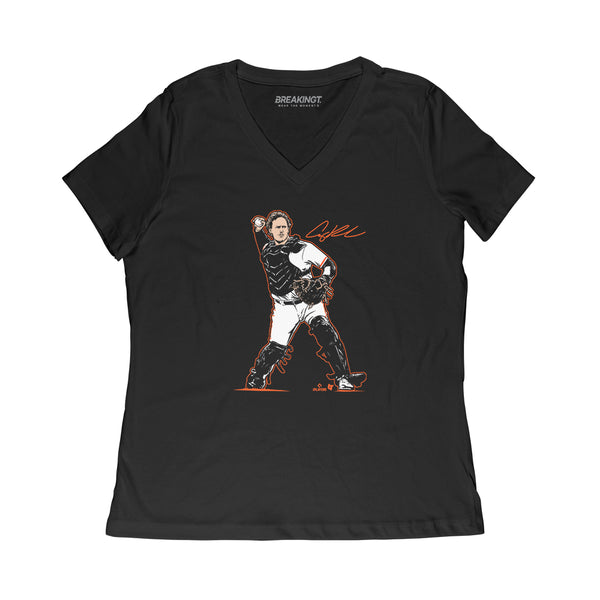 Adley Rutschman: Superstar Pose Shirt - MLBPA Licensed - BreakingT