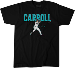 Corbin Carroll: Slugger Swing Shirt - MLBPA Licensed - BreakingT