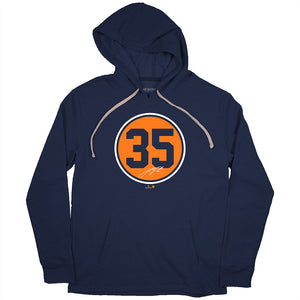 Justin Verlander: Number Circle Shirt - MLBPA Licensed - BreakingT