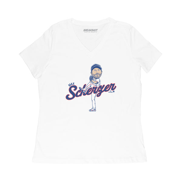 Max Scherzer: Texas Caricature Shirt- MLBPA Licensed - BreakingT