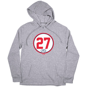 Mike Trout: Number Circle Shirt - MLBPA Licensed - BreakingT