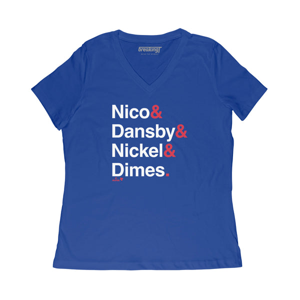 Nico & Dansby & Nickel & Dimes Shirt, Chicago - MLBPA - BreakingT