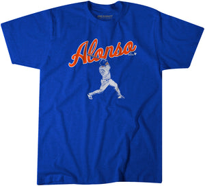 Pete Alonso: Slugger Swing Shirt - MLBPA Licensed - BreakingT