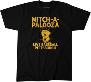 Mitch Keller: Mitch-A-Palooza Shirt, Pittsburgh - MLBPA - BreakingT