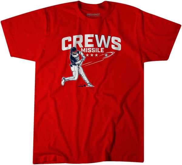 Dylan Crews Missile Shirt, Washington - MiLB Players - BreakingT