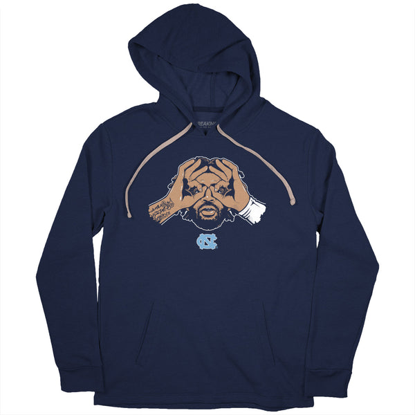 UNC Basketball: R.J. Davis Goggles Adult T-Shirt