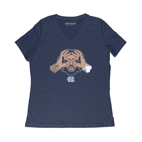 UNC Basketball: R.J. Davis Goggles Adult T-Shirt