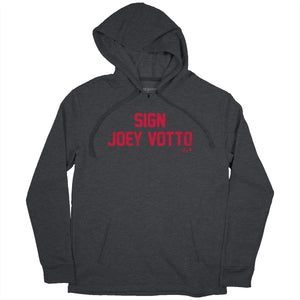 Sign Joey Votto Shirt + Hoodie - MLBPA Licensed - BreakingT