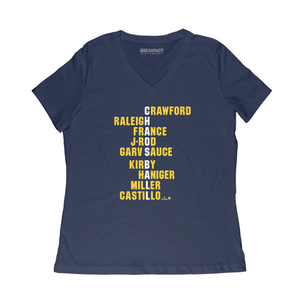 Chaos Ball Names 2024 Shirt, Seattle - MLBPA Licensed - BreakingT